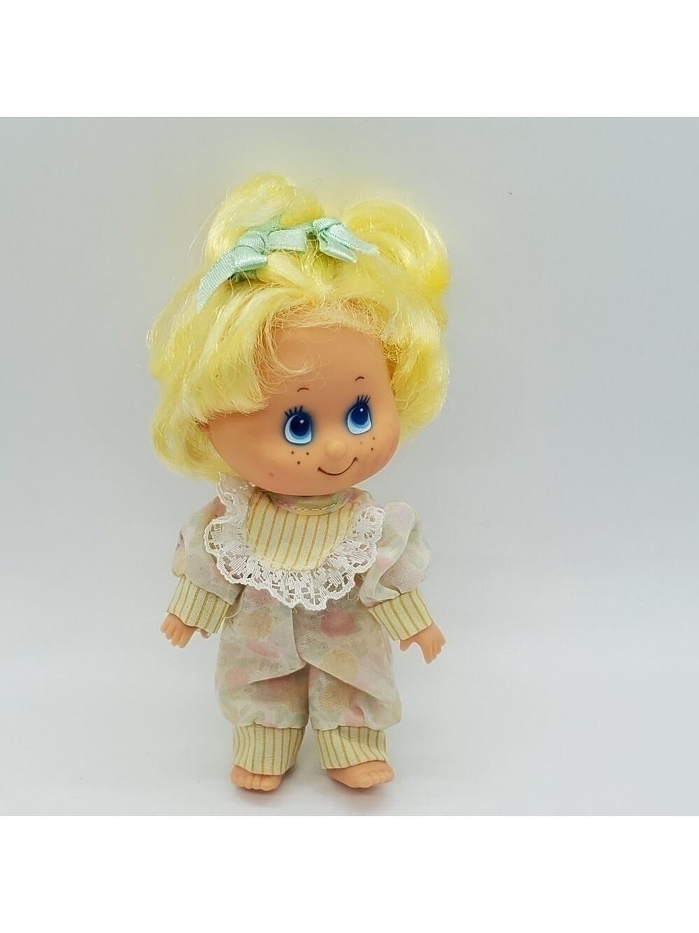Vtg TNT Baby Scents Candy scented doll Yellow hair blue eyes